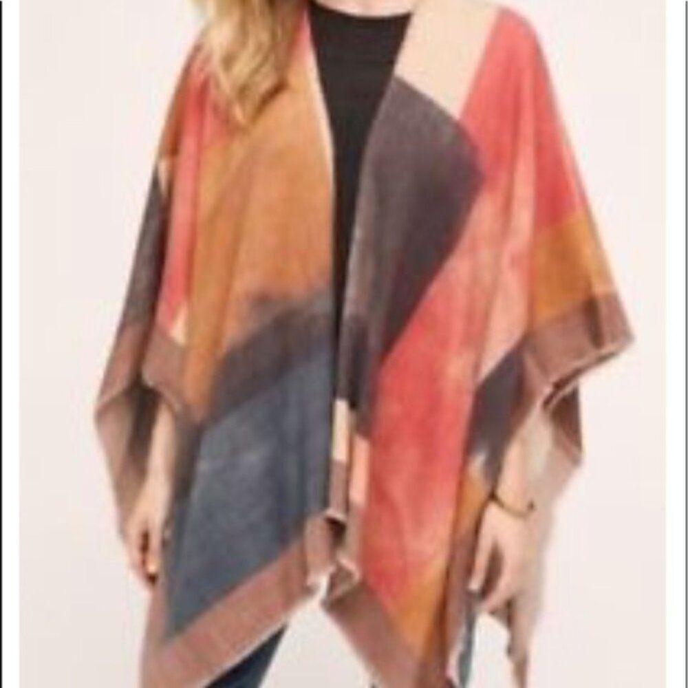NWT Anthropologie Saachi water color‎ kimono